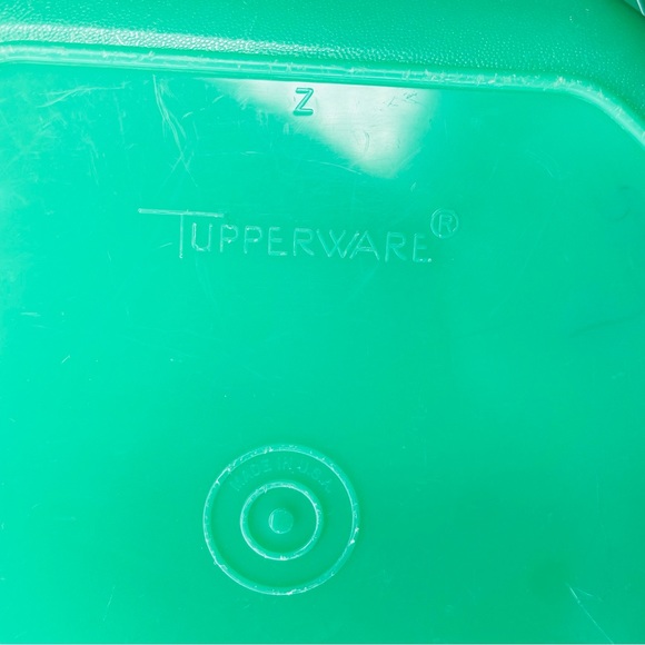 Vintage Tupperware 787 Cheese Grater Shredder & Bowl 786-8 Jadite Green & Top - Picture 6 of 10